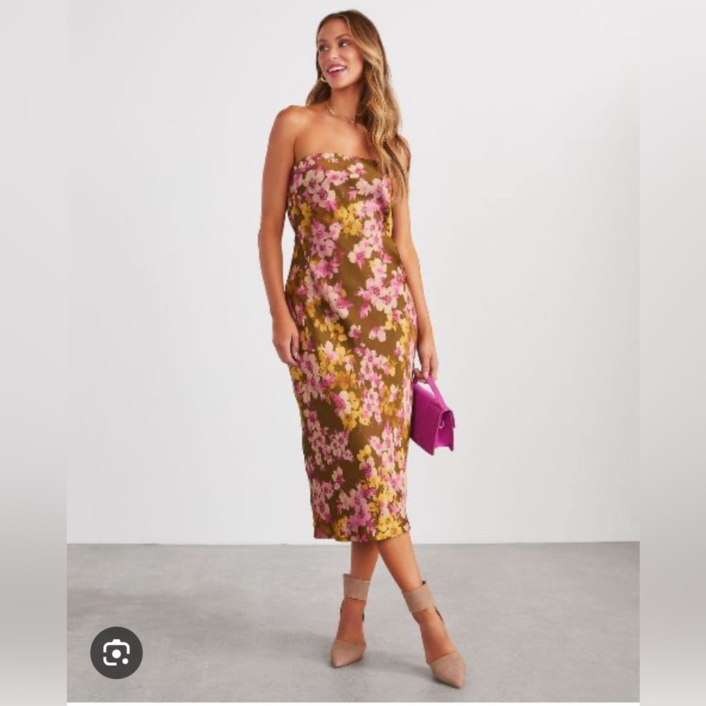 VICI Laressa satin dress